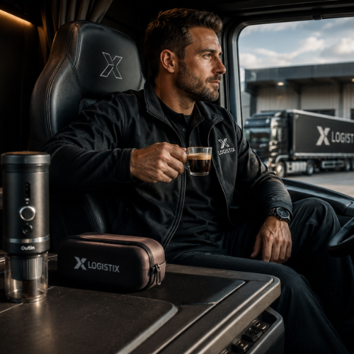 Pour un chauffeur routier, le café n'est pas un simple plaisir.