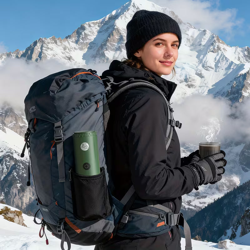 Café Portable et Ski de Randonnée : L'Espresso au Sommet
