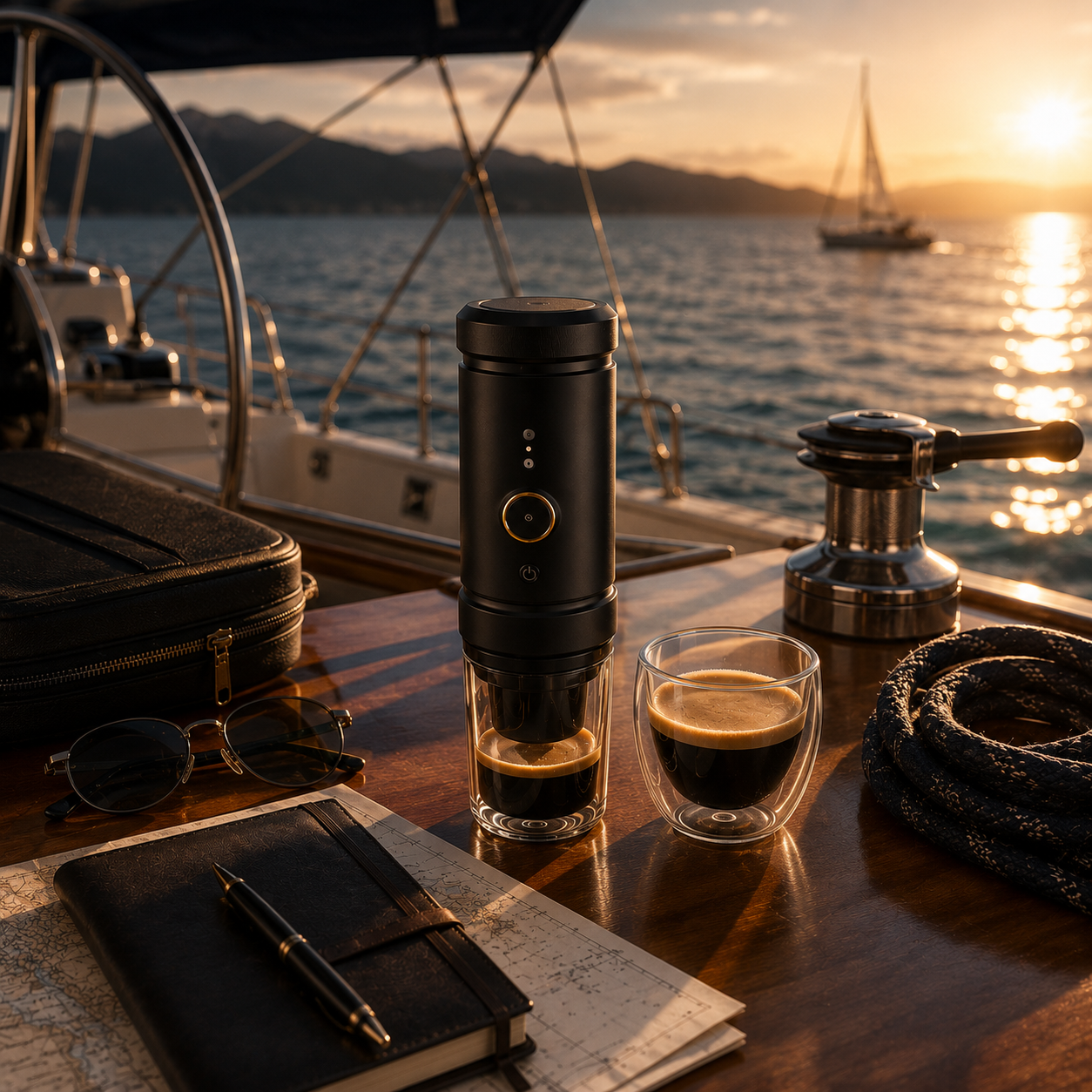 Café Portable en Mer : L'Espresso Idéal pour Voiliers et Bateaux